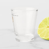 Goldene RAMO- und PAUL-Logo-Fan Schnapsglas (Rechts)