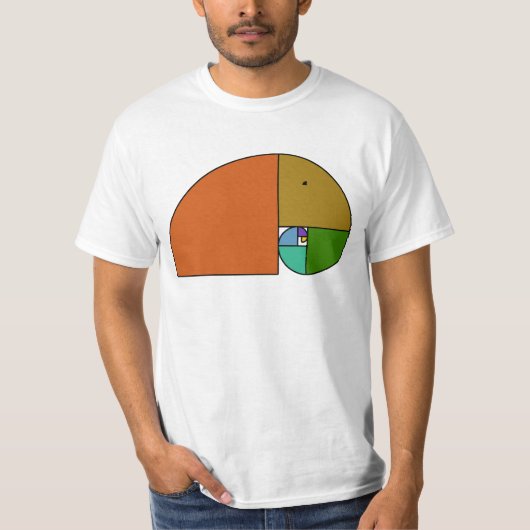 Goldene Ratio Elephant - Fibonacci Spiral 2 T-Shirt (Vorderseite)