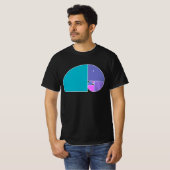 Goldene Ratio Elephant - Fibonacci Spiral 3 T-Shirt (Vorne ganz)