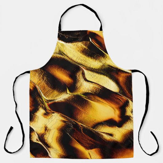 Goldene, raue Dünen mit verbrannten Teilen Schürze (Vorderseite)