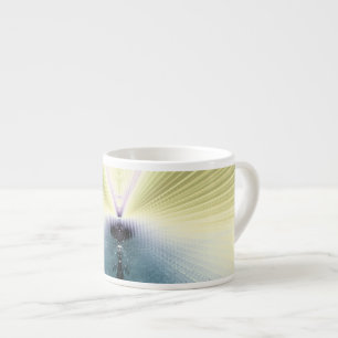 Goldene Rays Espressotasse