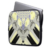 Goldene Rays Laptopschutzhülle (Vorderseite Links)