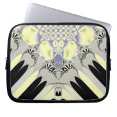 Goldene Rays Laptopschutzhülle (Vorderseite)