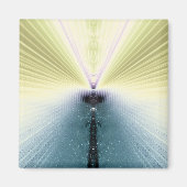 Goldene Rays Magnet (Vorne)