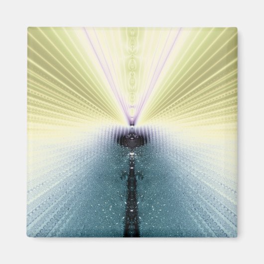 Goldene Rays Magnet (Vorne)