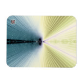 Goldene Rays Magnet (Horizontal)