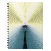 Goldene Rays Notizblock (Vorderseite)