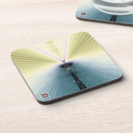 Goldene Rays Untersetzer (Linke Seite)