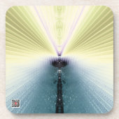 Goldene Rays Untersetzer (Vorderseite)