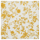 Goldene Rebe Toile Stoff (Muster)