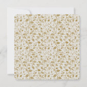 Goldene Reben Einladung (Vorderseite)