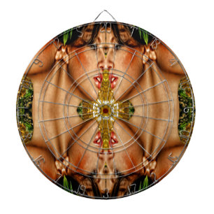 Goldene Reflektion Dartscheibe