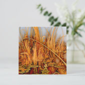 Goldene Reflektionen Karte (Stehend Vorderseite)