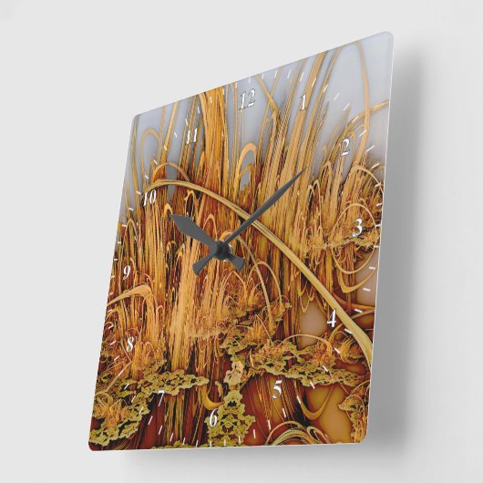 Goldene Reflektionen Uhr Piazza della Riforma (Winkel)