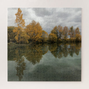 goldene Reflexionen Puzzle