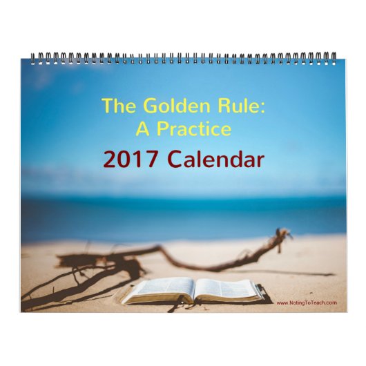 Goldene Regel 2017 Kalender (Titelbild)