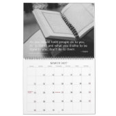 Goldene Regel 2017 Kalender (Mär 2027)