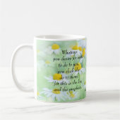 Goldene Regel - Matthew-7:12 Kaffeetasse (Links)