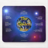 Goldene Regel Mousepad (Vorne)