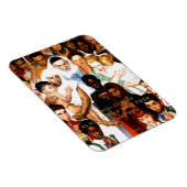 Goldene Regel (Tu anderen) von Norman Rockwell Magnet (Rechte Seite)