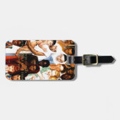 Goldene Regel von Norman Rockwell Gepäckanhänger (Vorderseite horizontal)