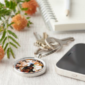 Goldene Regel von Norman Rockwell Schlüsselanhänger (Seite)