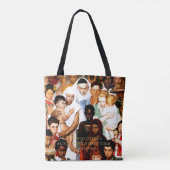 Goldene Regel von Norman Rockwell Tasche (Rückseite)