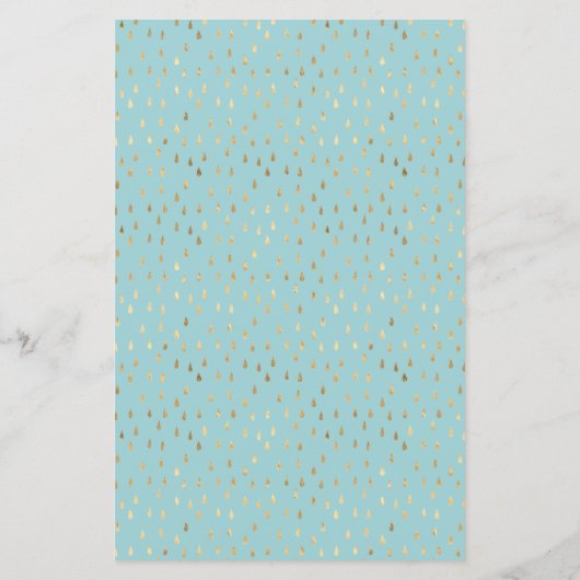 Goldene Regenfälle bei Imitaten Foil Service und P (Rückseite)