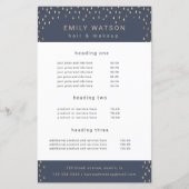 Goldene Regenfälle bei Imitaten Foil Service und P (Vorderseite)