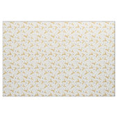 Goldene Rentiere Stoff (Fat Quarter (45,7 x 55,9 cm))