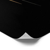 Goldene Resonanz Poster (Ecke)