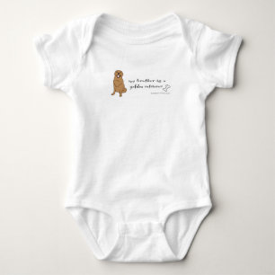 Goldene Retriever Baby Strampler