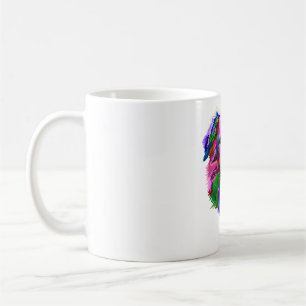 goldene Retriever bunt Kaffeetasse