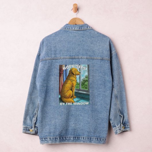 Goldene Retriever Jeansjacke (Hangar)