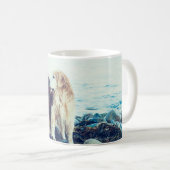 Goldene Retriever Kaffeetasse (VorderseiteRechts)
