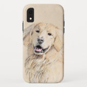 Goldene Retriever Malerei - Niedliche Original Dog Case-Mate iPhone Hülle (Rückseite)