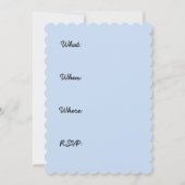 Goldene Retriever Malerei - Niedliche Original Dog Einladung (Rückseite)