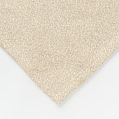 Goldene Retriever Malerei - Niedliche Original Dog Fleecedecke (Ecke)