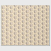 Goldene Retriever Malerei - Niedliche Original Dog Geschenkpapier (Flach)