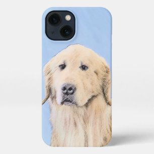 Goldene Retriever Malerei - Niedliche Original Dog iPhone 13 Hülle