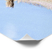 Goldene Retriever Malerei - Niedliche Original Dog Poster (Ecke)