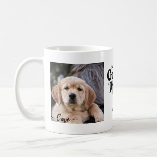 Goldene Retriever Mama Goldene Mama 2 Foto Kaffeetasse (Links)