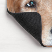 Goldene Retriever-Schließung Mousepad (Ecke)