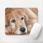 Goldene Retriever-Schließung Mousepad (Mit Mouse)
