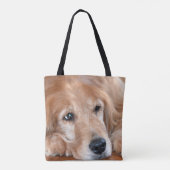 Goldene Retriever-Schließung Tasche (Rückseite)