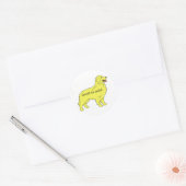Goldene Retriever Sticker gut als Gold (Umschlag)
