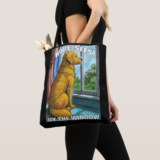 Goldene Retriever Tasche (Von Nahem)