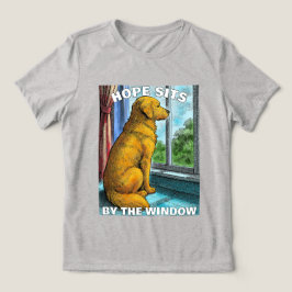 Goldene Retriever Tri-Blend Shirt