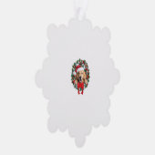 Goldene Retriever Weihnachtsfeier Dekoration Weihn Ornament Karte (Rechts)