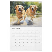 Goldene Retrievers 2026 Kalender (Mär 2026)